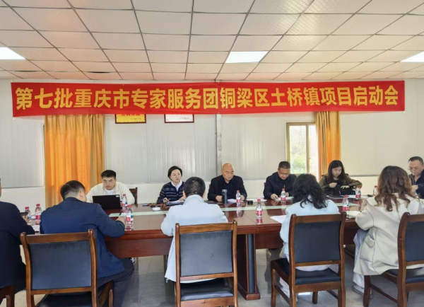深化技术支撑，助力乡村振兴——第七批重庆市专家服务团铜梁区土桥镇项目启动会侧记